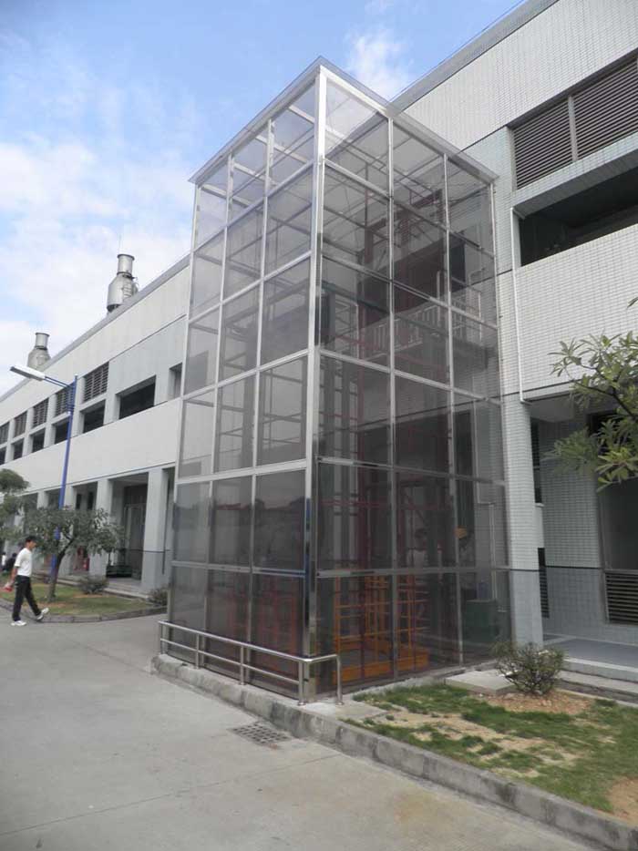链条导轨式液压升降平台